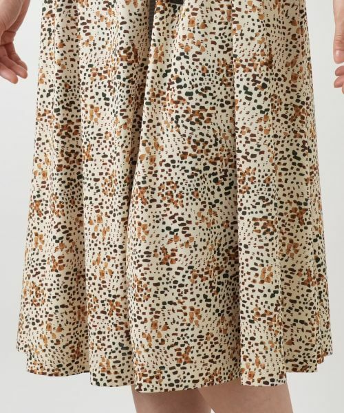 Leilian / レリアン ドレス | プリントフレアワンピース【ROCHAS Premiere】 | 詳細12