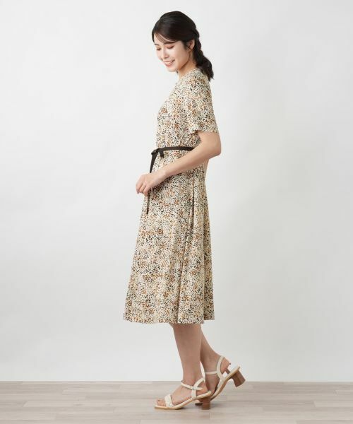Leilian / レリアン ドレス | プリントフレアワンピース【ROCHAS Premiere】 | 詳細2
