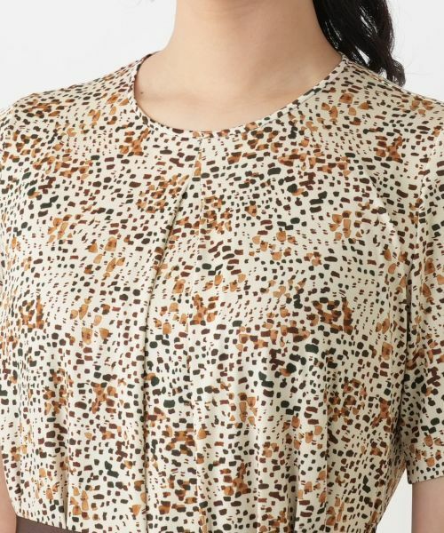 Leilian / レリアン ドレス | プリントフレアワンピース【ROCHAS Premiere】 | 詳細8