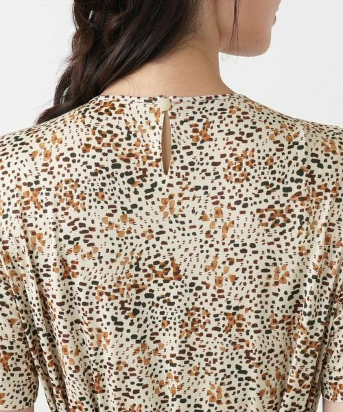 Leilian / レリアン ドレス | プリントフレアワンピース【ROCHAS Premiere】 | 詳細9