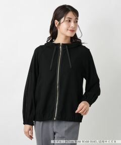 Leilian / レリアン その他アウター | フーデッドブルゾン【ROCHAS Premiere】
