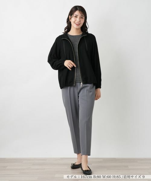 Leilian / レリアン その他アウター | フーデッドブルゾン【ROCHAS Premiere】 | 詳細1