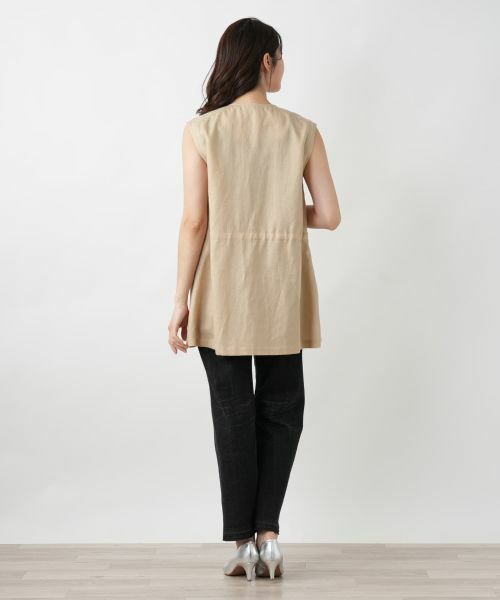 Leilian / レリアン テーラードジャケット | ドロストロングベスト【ROCHAS Premiere】 | 詳細3