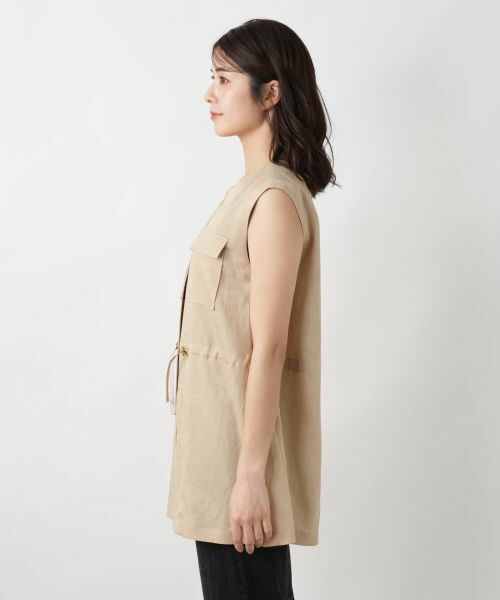 Leilian / レリアン テーラードジャケット | ドロストロングベスト【ROCHAS Premiere】 | 詳細6