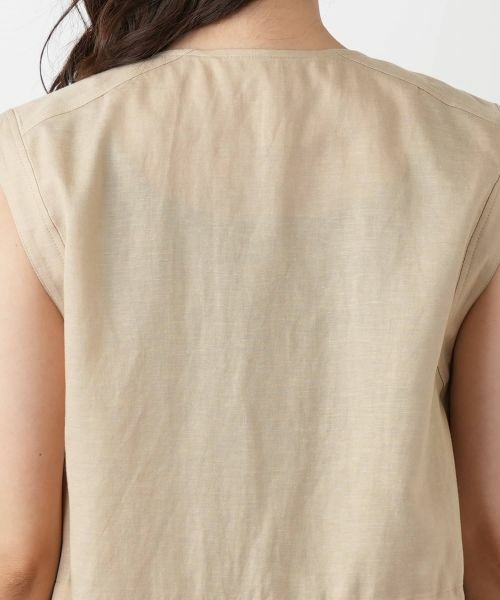 Leilian / レリアン テーラードジャケット | ドロストロングベスト【ROCHAS Premiere】 | 詳細9