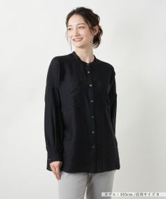 【送料込】新品未使用⭐︎ビースリー　 Aラインブラウス　Lサイズ ラインリーフエンブロイダリー キャップスリーブブラウス