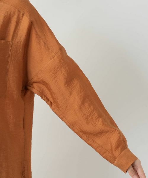 Leilian / レリアン シャツ・ブラウス | バンドカラーブラウス【ROCHAS Premiere】 | 詳細12