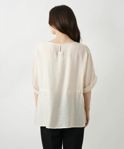 Leilian / レリアン シャツ・ブラウス | オーバーサイズブラウス【ROCHAS Premiere】 | 詳細12