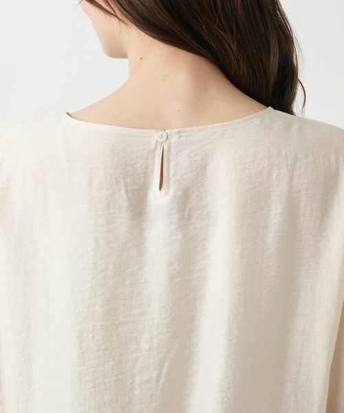 Leilian / レリアン シャツ・ブラウス | オーバーサイズブラウス【ROCHAS Premiere】 | 詳細14