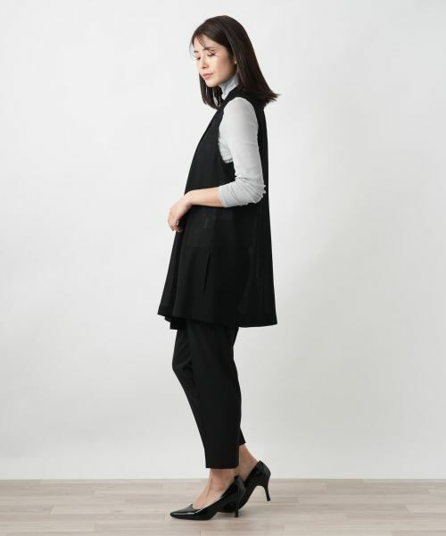 Leilian / レリアン テーラードジャケット | シアーベスト【ROCHAS Premiere】 | 詳細2