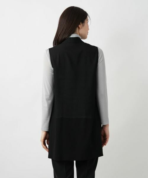 Leilian / レリアン テーラードジャケット | シアーベスト【ROCHAS Premiere】 | 詳細6