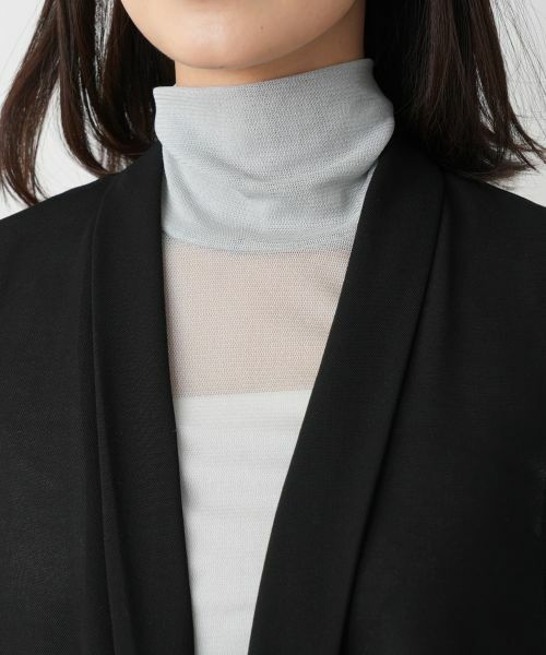 Leilian / レリアン テーラードジャケット | シアーベスト【ROCHAS Premiere】 | 詳細7