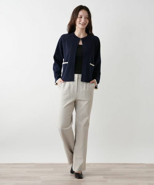 Leilian / レリアン その他パンツ | ストレートパンツ【ROCHAS Premiere】 | 詳細1