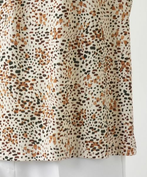 Leilian / レリアン カットソー | プリントカットソー【ROCHAS Premiere】 | 詳細11