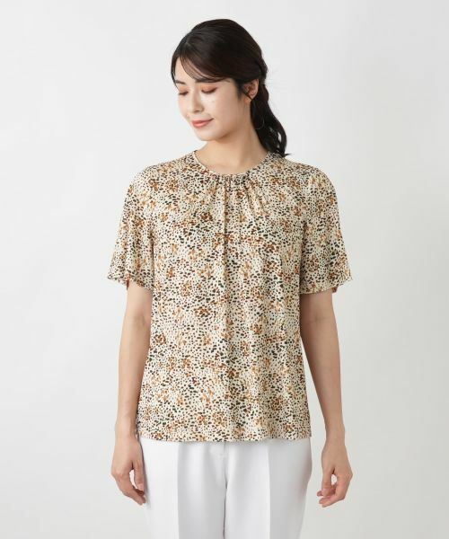 Leilian / レリアン カットソー | プリントカットソー【ROCHAS Premiere】 | 詳細4