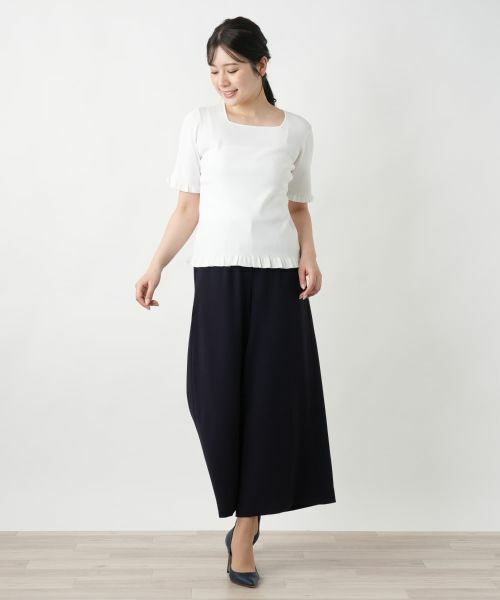 Leilian / レリアン ニット・セーター | 【店舗人気】スクエアネックニット | 詳細1