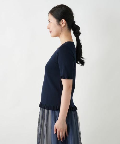 Leilian / レリアン ニット・セーター | 【店舗人気】スクエアネックニット | 詳細11