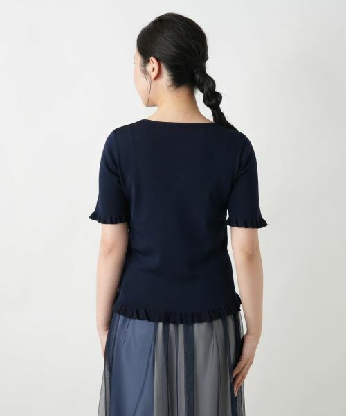 Leilian / レリアン ニット・セーター | 【店舗人気】スクエアネックニット | 詳細12