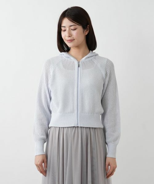 Leilian / レリアン カーディガン・ボレロ | 【店舗人気】ラメフーデッドカーディガン | 詳細10