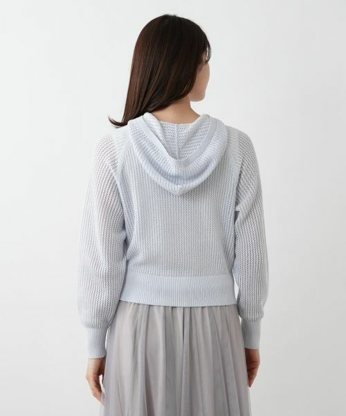 Leilian / レリアン カーディガン・ボレロ | 【店舗人気】ラメフーデッドカーディガン | 詳細12