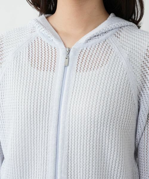 Leilian / レリアン カーディガン・ボレロ | 【店舗人気】ラメフーデッドカーディガン | 詳細13