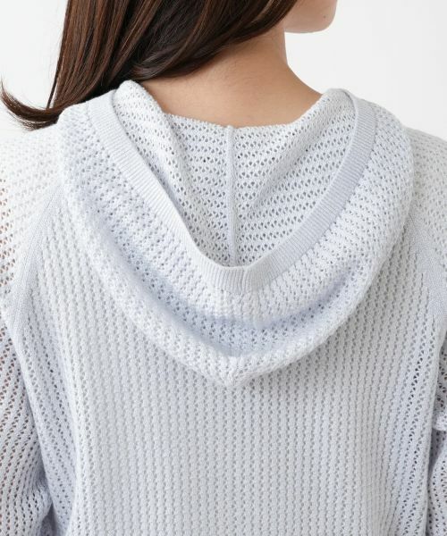 Leilian / レリアン カーディガン・ボレロ | 【店舗人気】ラメフーデッドカーディガン | 詳細14