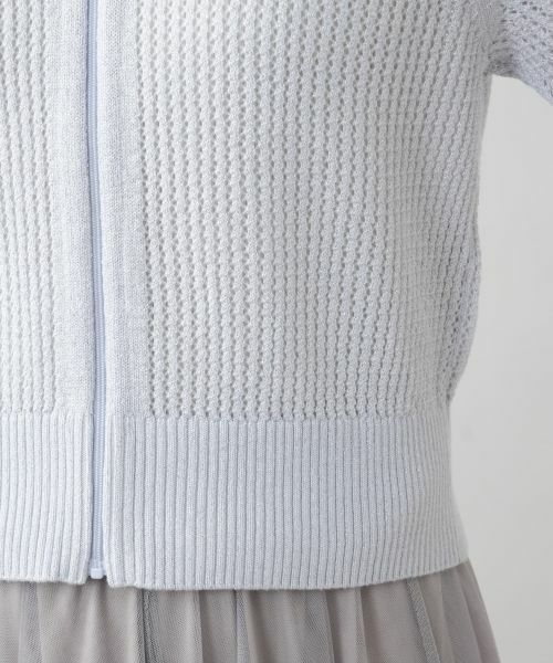 Leilian / レリアン カーディガン・ボレロ | 【店舗人気】ラメフーデッドカーディガン | 詳細16