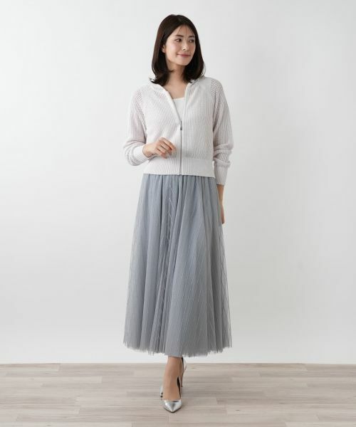 Leilian / レリアン カーディガン・ボレロ | 【店舗人気】ラメフーデッドカーディガン | 詳細4