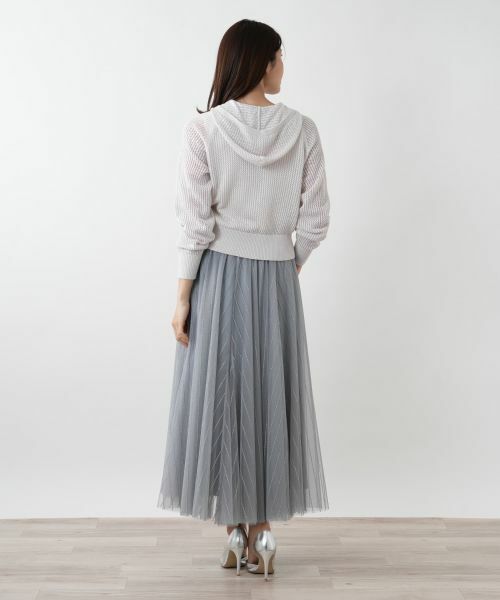 Leilian / レリアン カーディガン・ボレロ | 【店舗人気】ラメフーデッドカーディガン | 詳細6