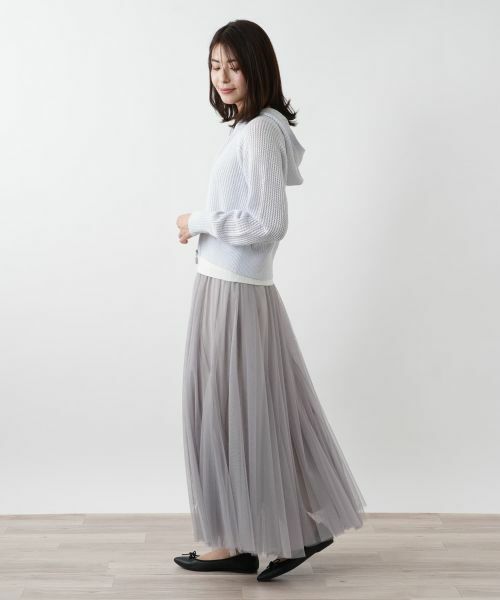 Leilian / レリアン カーディガン・ボレロ | 【店舗人気】ラメフーデッドカーディガン | 詳細8