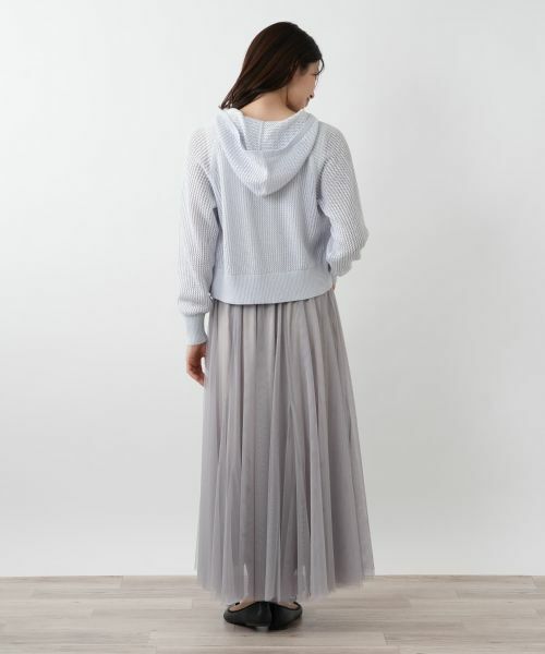 Leilian / レリアン カーディガン・ボレロ | 【店舗人気】ラメフーデッドカーディガン | 詳細9