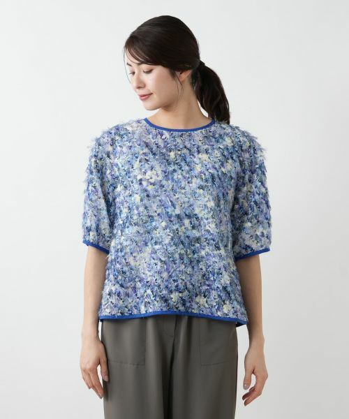 Leilian / レリアン シャツ・ブラウス | 【店舗人気】フェザーライクブラウス | 詳細4