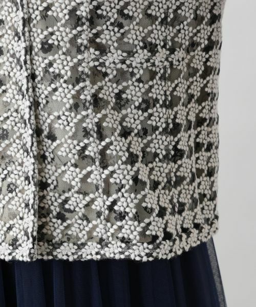 Leilian / レリアン テーラードジャケット | 千鳥格子柄ジャケット | 詳細13