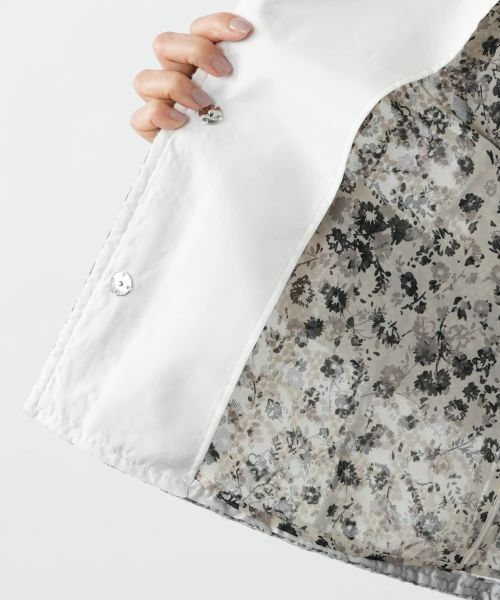 Leilian / レリアン テーラードジャケット | 千鳥格子柄ジャケット | 詳細15