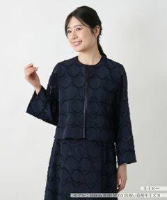 Leilian / レリアン テーラードジャケット | 【店舗人気】ノーカラージャケット