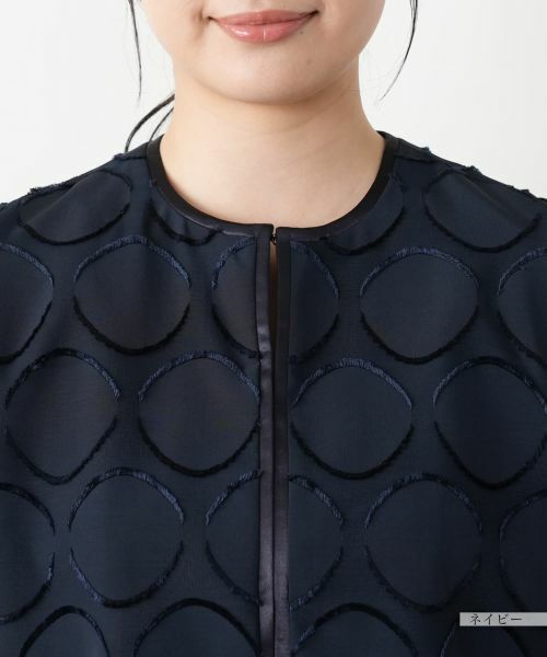 Leilian / レリアン テーラードジャケット | 【店舗人気】ノーカラージャケット | 詳細10