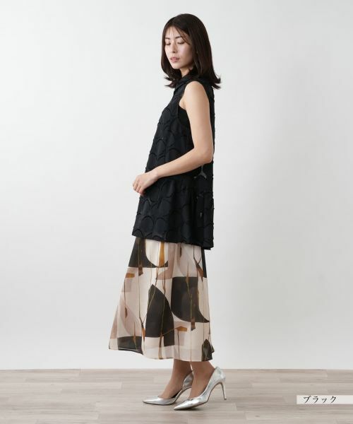 Leilian / レリアン テーラードジャケット | ノースリーブブラウス | 詳細2