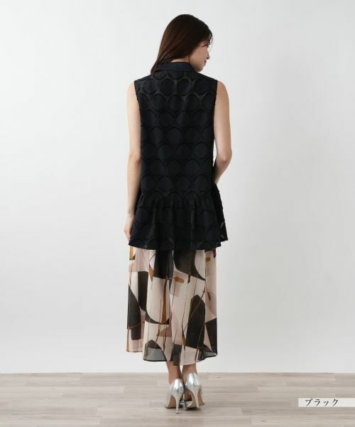 Leilian / レリアン テーラードジャケット | ノースリーブブラウス | 詳細3