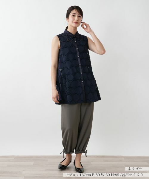 Leilian / レリアン テーラードジャケット | ノースリーブブラウス | 詳細4