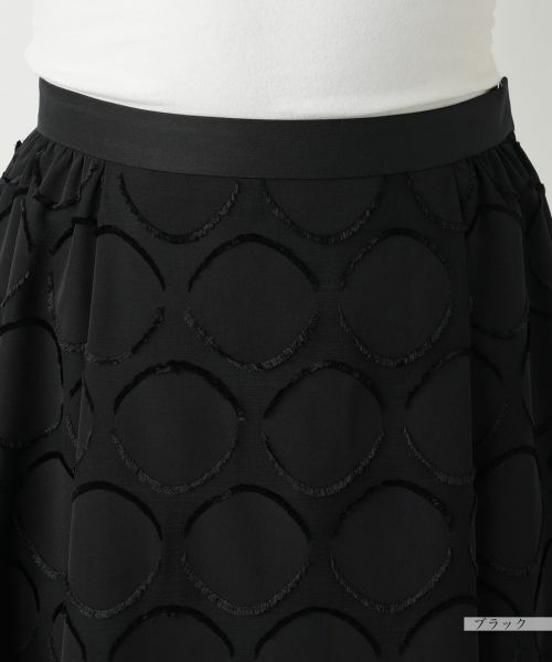 Leilian / レリアン ミニ・ひざ丈スカート | 【店舗人気】サークル柄フレアスカート | 詳細10