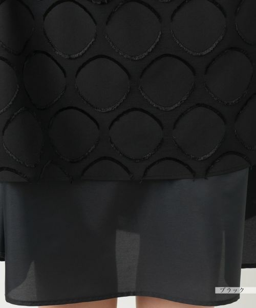 Leilian / レリアン ミニ・ひざ丈スカート | 【店舗人気】サークル柄フレアスカート | 詳細13