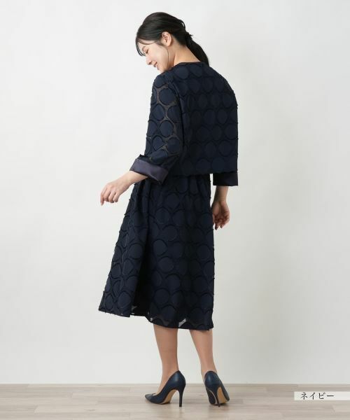 Leilian / レリアン ミニ・ひざ丈スカート | 【店舗人気】サークル柄フレアスカート | 詳細3