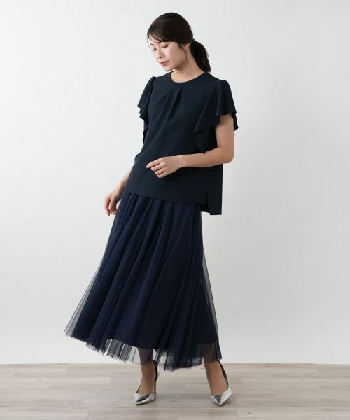 Leilian / レリアン カットソー | 【店舗人気】フリルスリーブカットソー | 詳細1