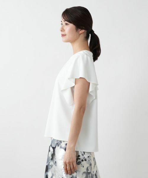 Leilian / レリアン カットソー | 【店舗人気】フリルスリーブカットソー | 詳細11