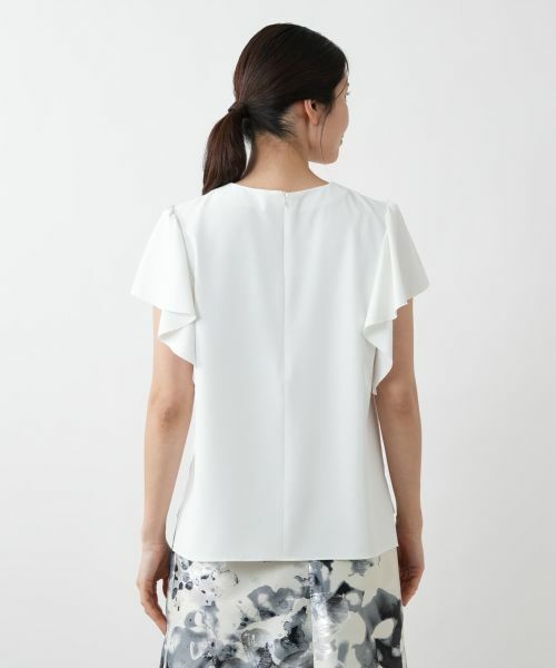 Leilian / レリアン カットソー | 【店舗人気】フリルスリーブカットソー | 詳細12