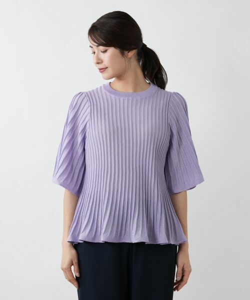 Leilian / レリアン ニット・セーター | 【店舗人気】プリーツニット | 詳細10