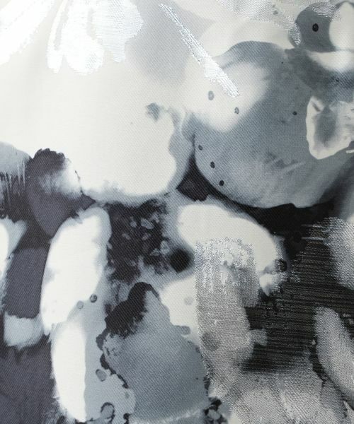 Leilian / レリアン ミニ・ひざ丈スカート | プリントミディスカート | 詳細11