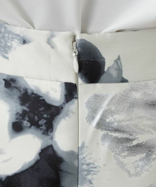 Leilian / レリアン ミニ・ひざ丈スカート | プリントミディスカート | 詳細9