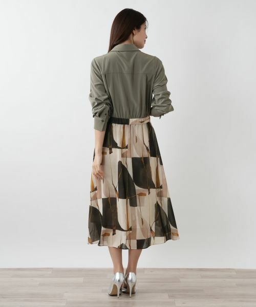 Leilian / レリアン ドレス | ドッキングワンピース | 詳細3