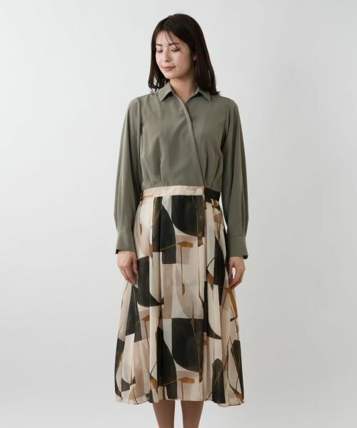 Leilian / レリアン ドレス | ドッキングワンピース | 詳細4